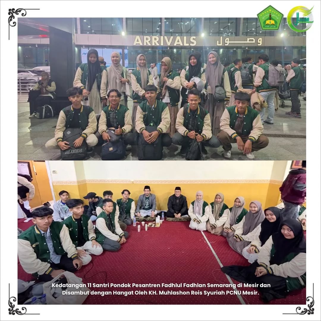 Selamat Datang di Negeri Piramida! 11 Santri PPFF Hadapi Medan Perjuangan Baru di Al-Azhar Cairo, Mesir Selamat Datang di Negeri Piramida! 11 Santri PPFF Hadapi Medan Perjuangan Baru di Al-Azhar Cairo, Mesir
