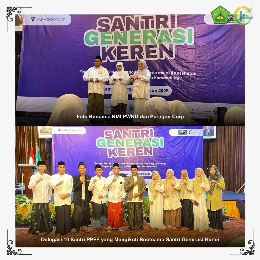 Delegasi Pondok Pesantren Fadhlul Fadhlan Semarang, Ikuti Bootcamp "Santri Generasi Keren" Kolaborasi dari RMI NU dan Paragoncorp