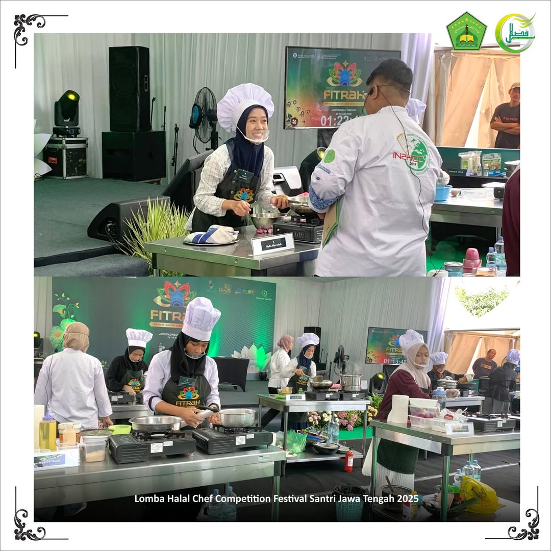Santri Jateng Antusias Meriahkan FITRAH 2025 di PPFF, Dorong Ekonomi Halal dan Kemandirian Pesantren Santri Jateng Antusias Meriahkan FITRAH 2025 di PPFF, Dorong Ekonomi Halal dan Kemandirian Pesantren