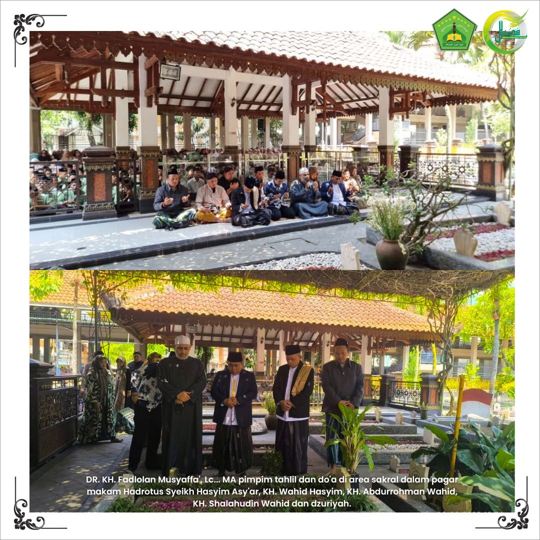 Ziarah Auliya’: Ribuan Santri PPFF Tabarrukan di Makam Hadratus Syekh Hasyim Asy’ari dan Gus Dur Ziarah Auliya’: Ribuan Santri PPFF Tabarrukan di Makam Hadratus Syekh Hasyim Asy’ari dan Gus Dur