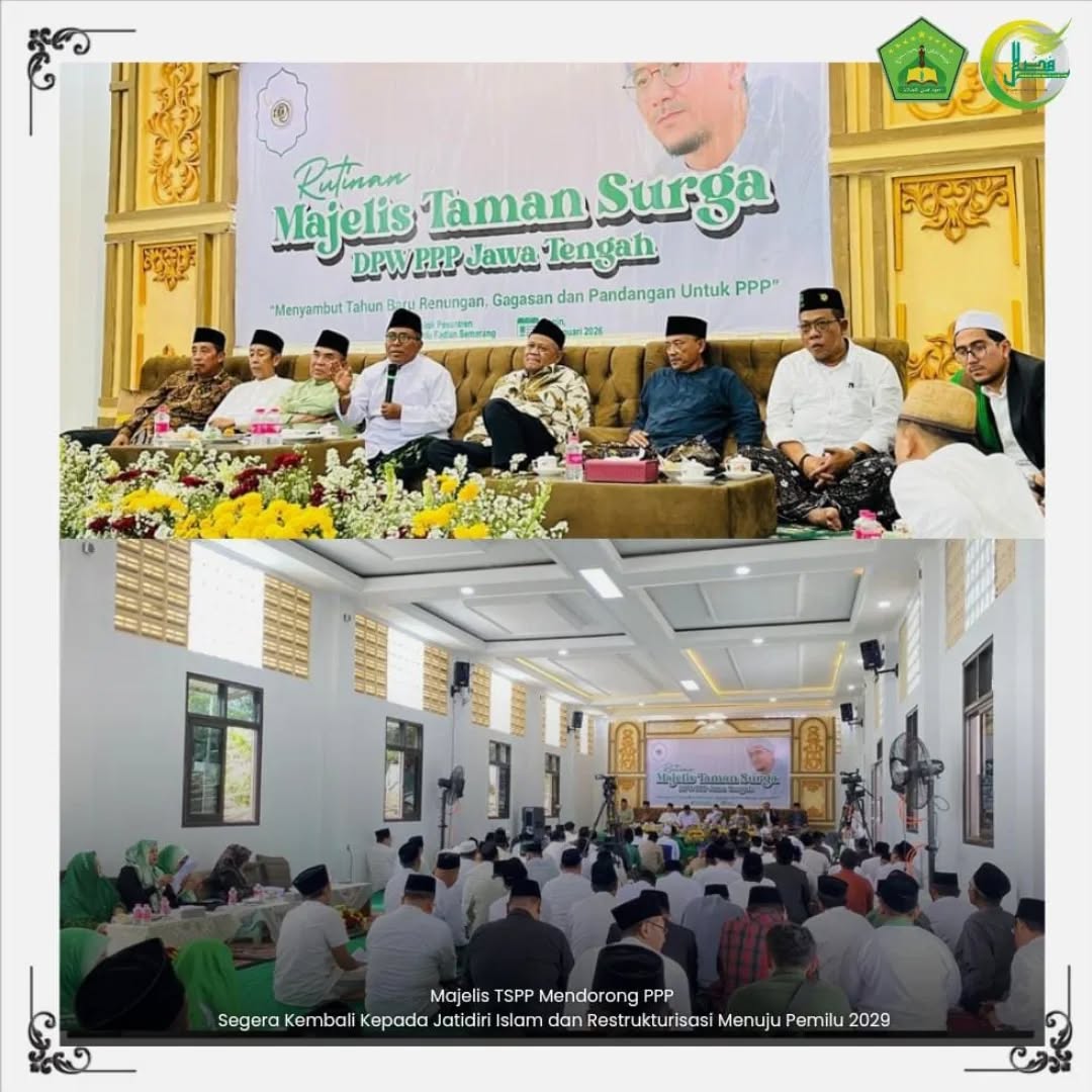 Majelis TSPP Mendorong PPP Segera Kembali Kepada Jatidiri Islam dan Restrukturisasi Menuju Pemilu 2029