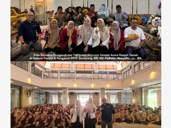 Santri MA Al Musyaffa’ Bedah Rahasia Kulit Sehat Bersama Luhur Skincare